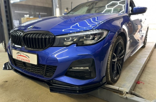 Сплиттер BMW 3 серии G20 стиль Knight