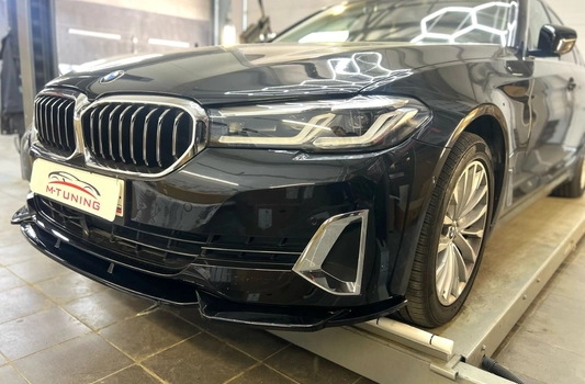 Сплиттер BMW 5 серии G30 рест без М-пакета