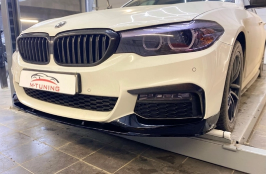 Сплиттер BMW 5 серии G30 стиль MP, M Performance