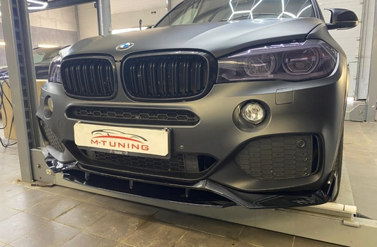 Сплиттер BMW X5 F15 стиль Knight