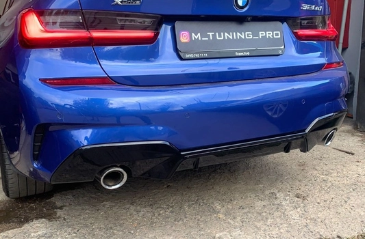 Диффузор BMW 3 серии G20 стиль M Performance