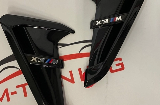 Жабры на крылья BMW X4 G02 стиль X4M