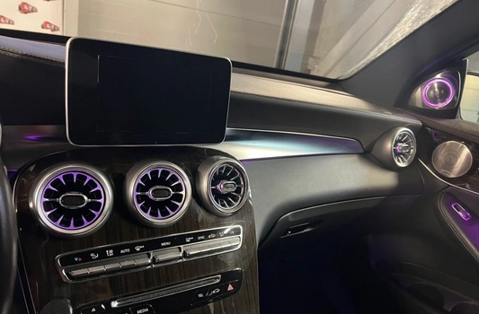 Воздуховоды с подсветкой Mercedes GLC X253 рест передние