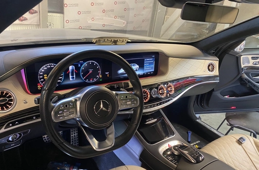 Воздуховоды с подсветкой Mercedes S класс W222 рест передние