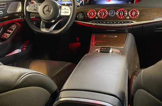 Воздуховоды с подсветкой Mercedes S класс W222 комплект