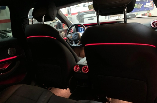 Подсветка сидений Ambient Light на Mercedes GLC X253