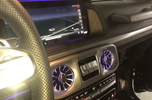 Воздуховоды с подсветкой Mercedes G класс W463 рест Gelendwagen передние
