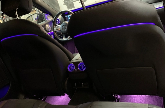 Подсветка сидений Ambient Light Mercedes W205: фото #4