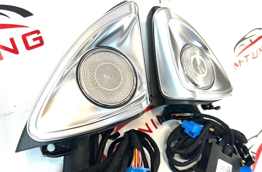Динамики Burmester 4D с подсветкой Mercedes W222: фото #2